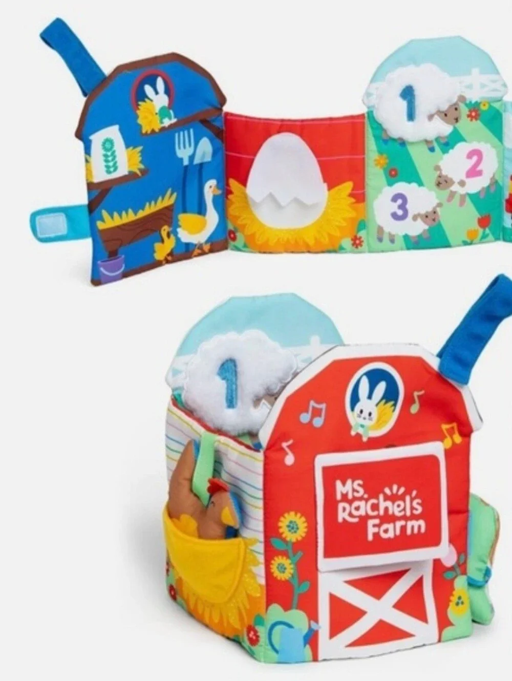 Ms. Rachel Official Baby Sensory Learning Farm Toy - NEW